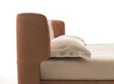 Bed storage with leather headboard CLAIRE 5 DITRE