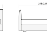 Single bed CHAARME LUCREZIA 2