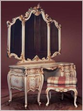 Dressing table with mirror BAZZI 312/A-1