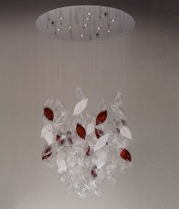 Chandelier CHICCHI SOFFIATI GLASS and GLASS 4000 / S2