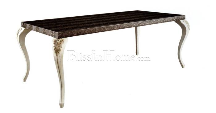 Dining table rectangular OF INTERNI MM.9155GR/B