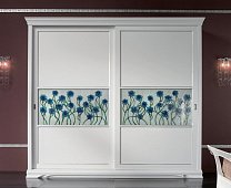 Floriade sliding wardrobe 804/V white