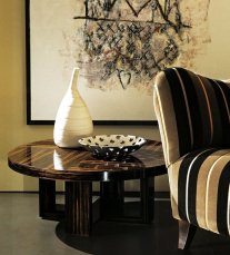 Coffee table round ANNIBALE COLOMBO O 1334