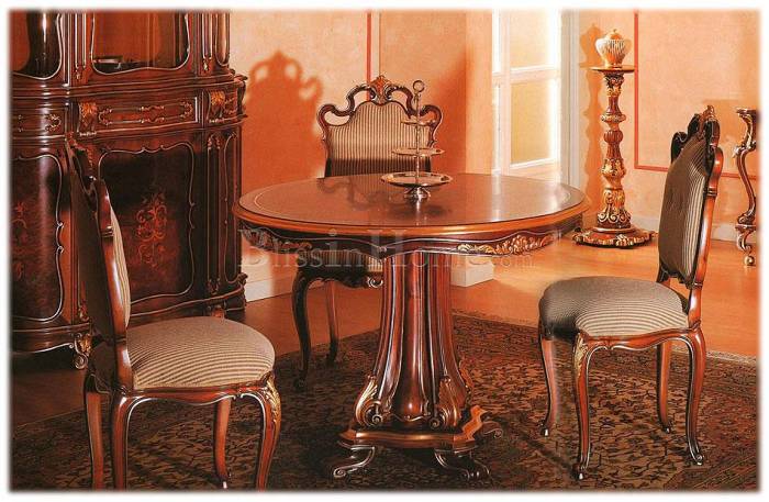 Round dining table BAYONNE ASNAGHI INTERIORS 95423