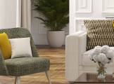 Lounge Chair Amalfi green GUERRA VANNI