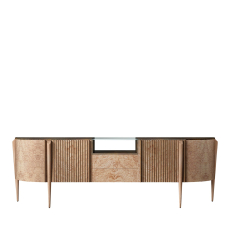 Sideboard Tamo wood and Terra di Siena marble PROVASI