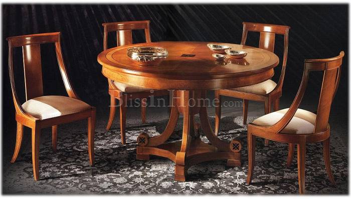 Round dining table Monet ANGELO CAPPELLINI 9310/13