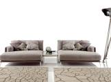 Sectional fabric and sofa leather KRIS MIX DITRE