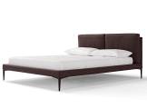Double bed with upholstered headboard SEGNO AMURA
