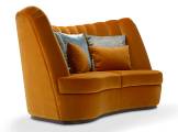 Sofa 3-seater Thalia Saffron DOMINGO SALOTTI