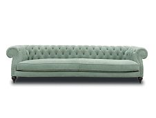 Tufted sofa leather DIANA CHESTER BAXTER