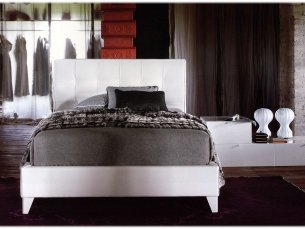 Single bed MAX CAPITONNE BASSO TWILS 18B12555C + KBT500125