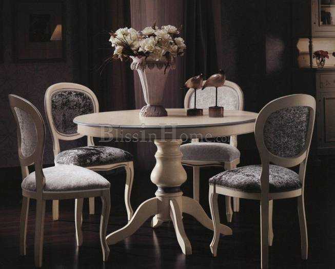 Round dining table PANTERA LUCCHESE 217/G