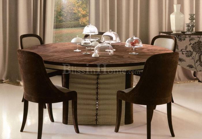 Round dining table LUDOVICA MASCHERONI Tolomeo tavolo