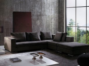 Modular corner sofa FRATELLI RADICE TIME 02