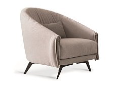 Armchair fabric with removable cover with armrests SADDLE BONALDO
