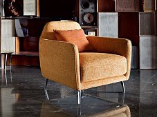 Armchair fabric with armrests ELLIE DITRE