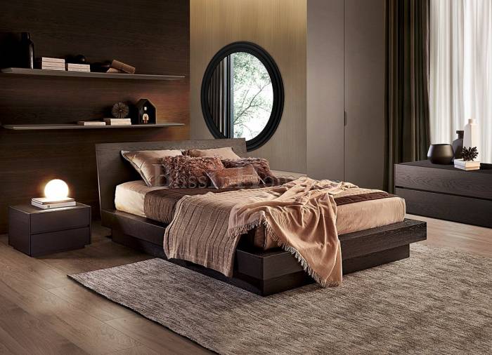 Double bed SELF OLIVIERI LE253 - N - C