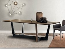 Rectangular wooden dining table ART BONALDO