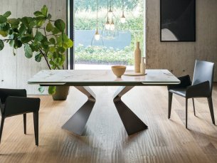 Rectangular ceramic dining table PRORA BONALDO