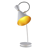 Table Lamp 4012/L1 white and gold EPOCA LAMPADARI
