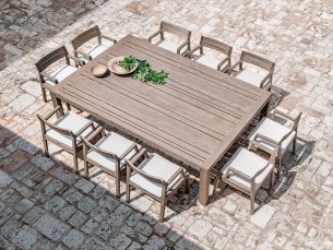 Dining table rectangular COSTES ETHIMO COTPRM1T5
