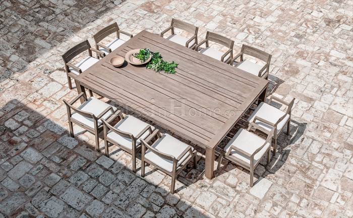 Dining table rectangular COSTES ETHIMO COTPRM1T5