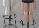 Bar stool Tappo Copper ZANETTO