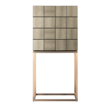Bar cabinet Riesling Technical Shagreen Fabric ARMANI CASA