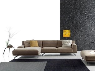 Modular corner sofa fabric DALTON DITRE