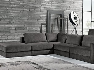 Modular corner sofa FORMULA MAXDIVANI FORMULA 01