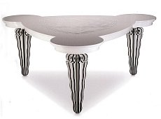 Round dining table Ondadoponda ISACCO AGOSTONI 1295-7