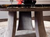 Round dining table DAMIEN LONGHI Serie T 180