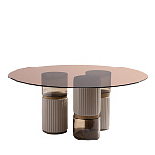 Dining Table round Imperial CARPANESE HOME