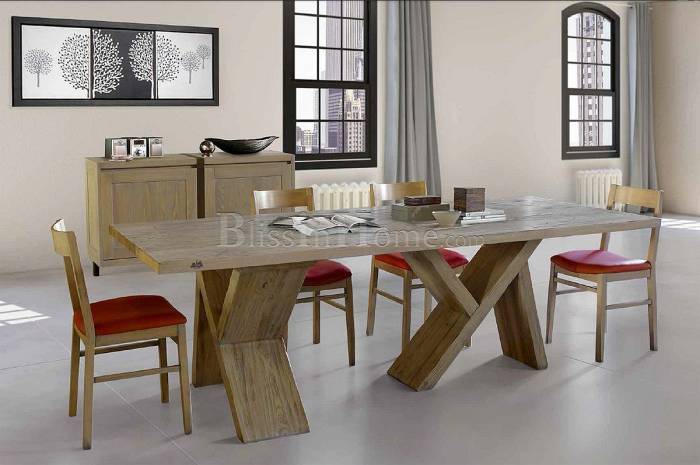 Dining table rectangular ROSSIN and BRAGGION 229/250