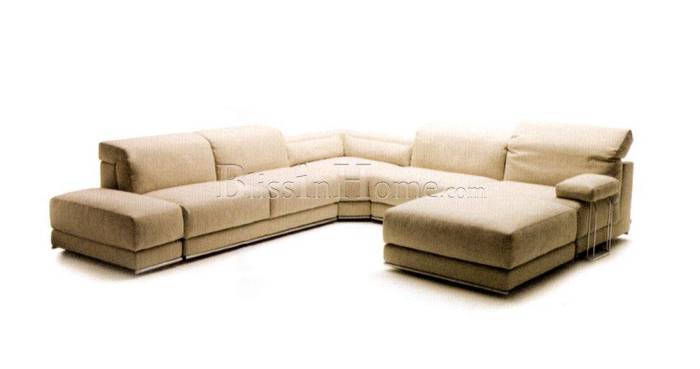 Modular corner sofa Joe MILANO BEDDING MDJOEANG2+MDJOEPOU107+MDJOE160F 1