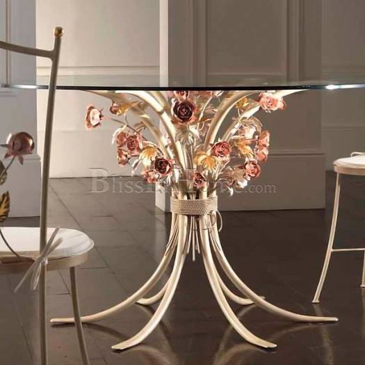 Round dining table top glass PASSERI 5470/6
