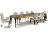 Dining table rectangular ANGELO CAPPELLINI 34116/R35