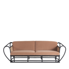 Sofa green Channel Ed/20 046 ZANABONI