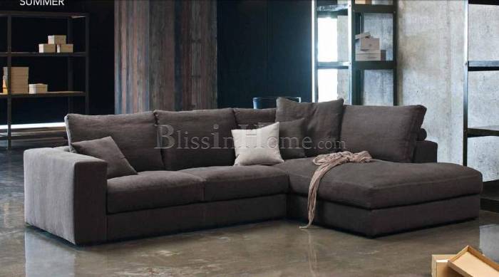 Summer sofa corner grey 600f