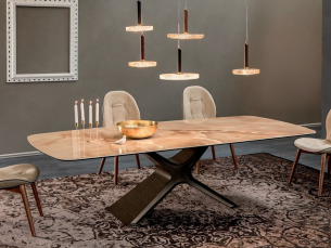 Dining table rectangular CALLIOPE TONIN 8090FSC_ceramic Z