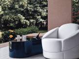 Side table round ROADSTER LONGHI Y 706