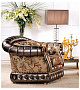 Armchair ZANABONI Ottoman PL
