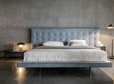Double bed with tufted headboard LUDWIG DESIREE