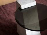 Round side table VERRE PARTICULIER BAXTER