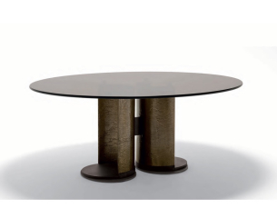 Round dining table CIRCLE GIORGETTI 21255