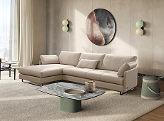 Sofa corner GAMMA ARREDAMENTI SWING S03 + D31