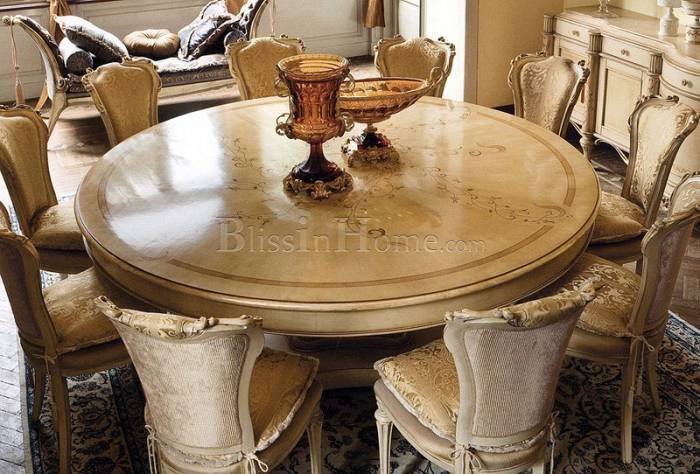 Round dining table ORLEANS BELCOR OR0153AX