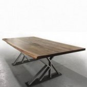 Metal dining tables