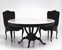 Round dining table ANNIBALE COLOMBO C 1558/R